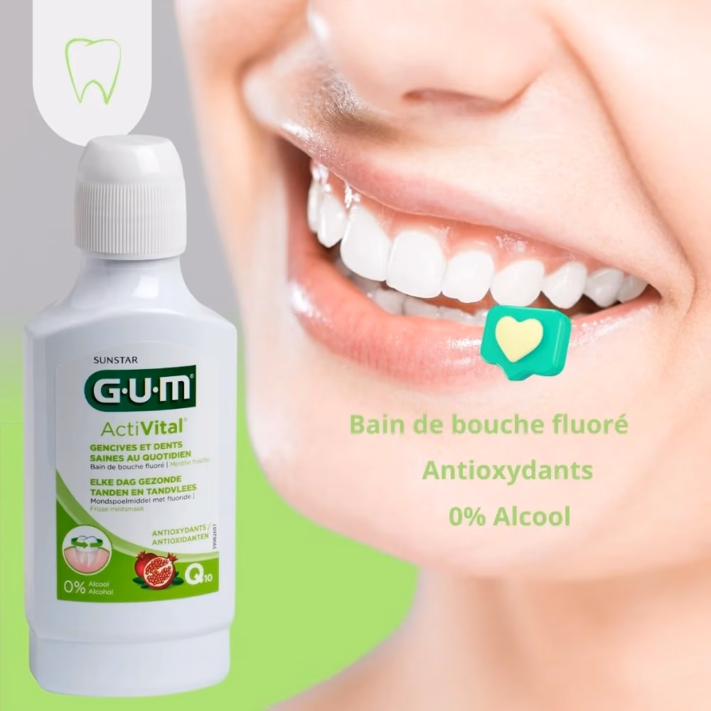 GUM ActiVital MouthWash300ml 3