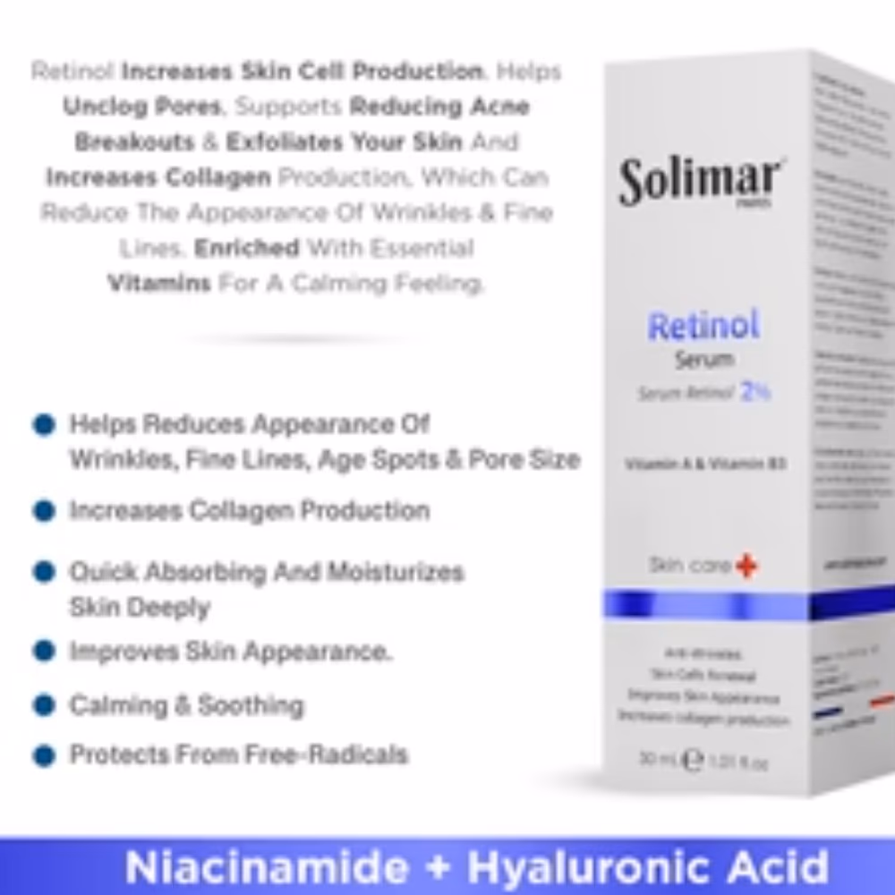 SOLIMAR Retinol Serum 30ML 2