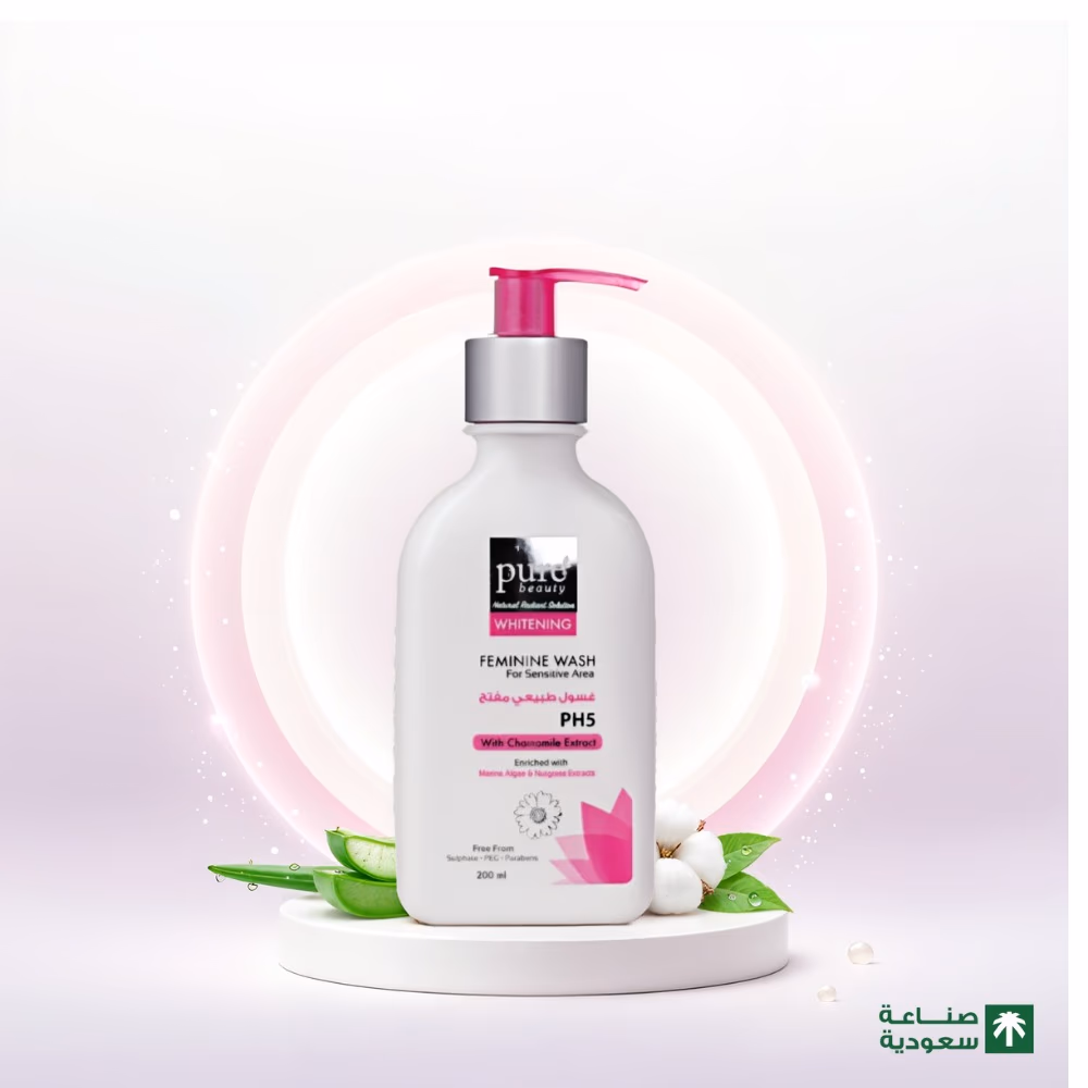 Pure Beauty Whitening Feminine Wash 200ml 2