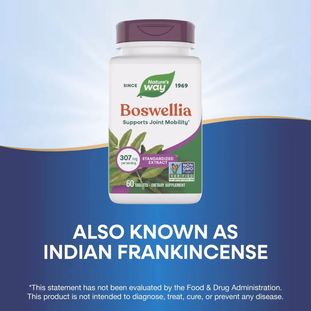Natures Way Boswellia -60 Tablets 3