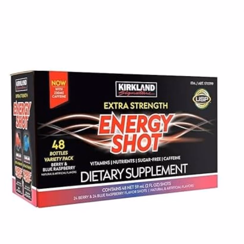 Kirkland Extra Strength Energy Shot Berry 59ml 2