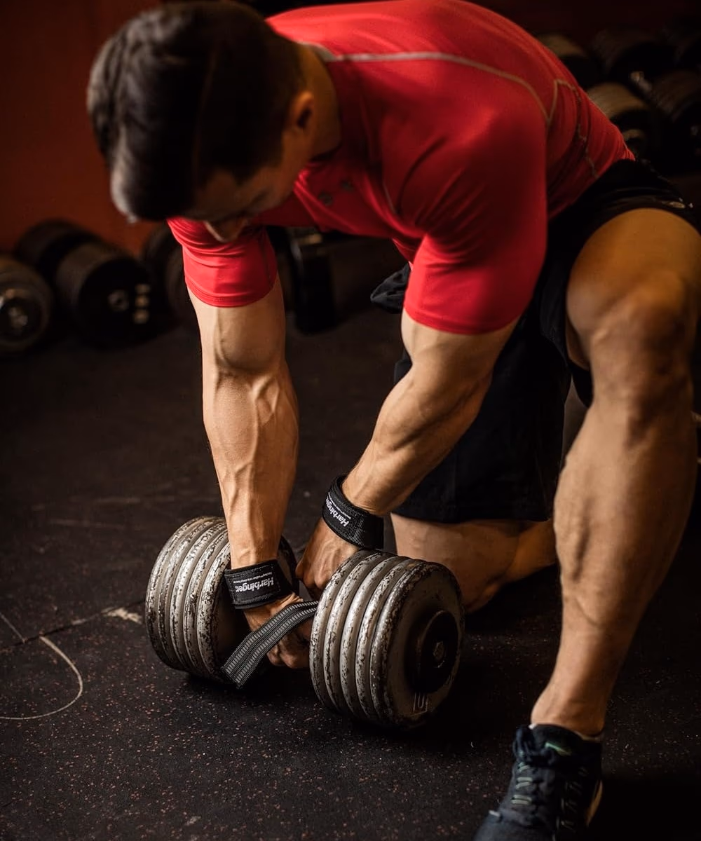 Harbinger Big Grip Lifting Straps  5