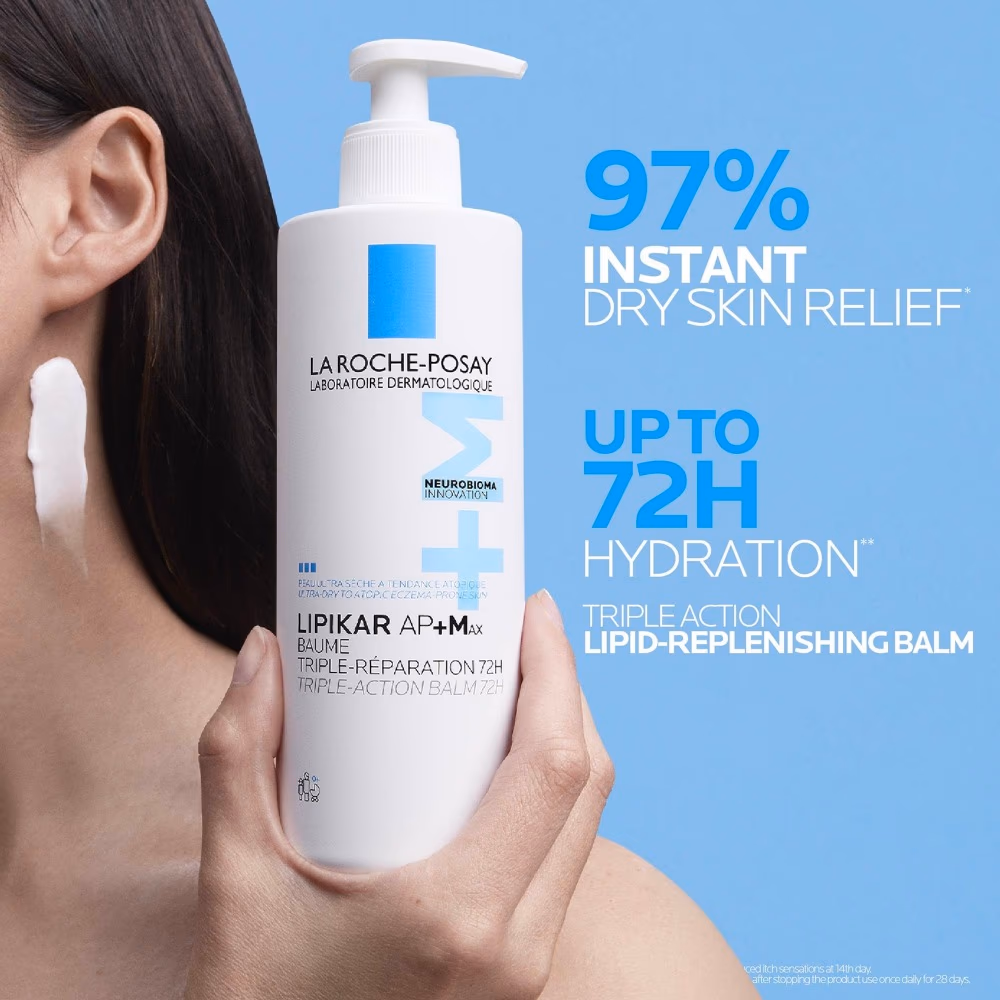 La Roche-Posay Lipikar AP+Max Triple Action Balm 72hour 400ml 2
