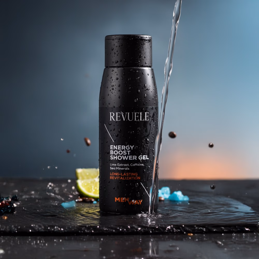 Revuele Men Way Energy Boost Shower Gel 400ml 3