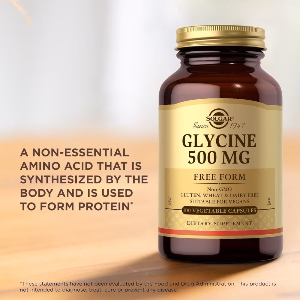 Solgar Glycine 500mg -100 Capsules 5