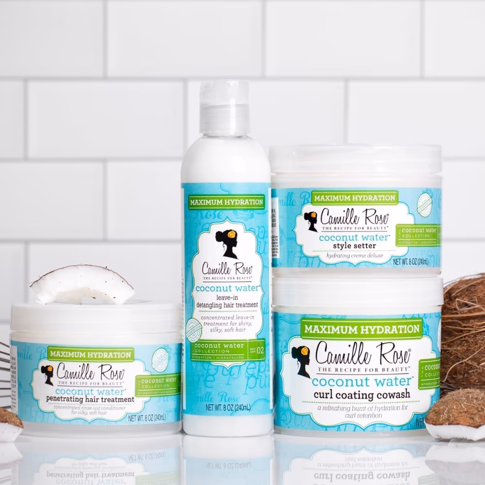 Camille Rose Coconut Water Curl Coating Cowash 354 ml 3