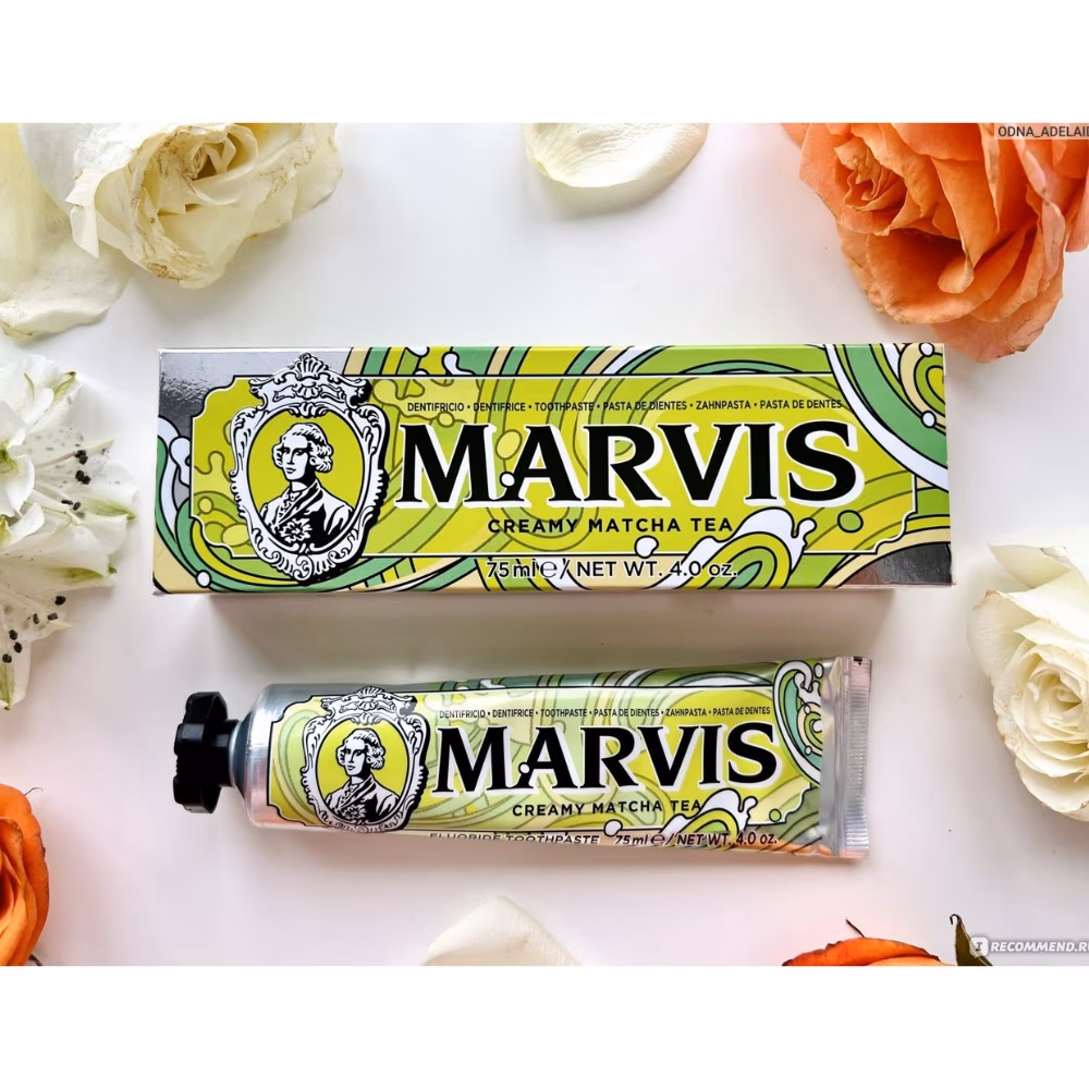 Marvis Creamy Matcha Tea Toothpaste 25ml 3