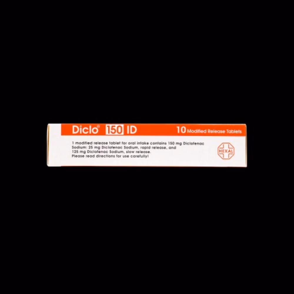 Diclo Id 150mg Tablets 10S 4