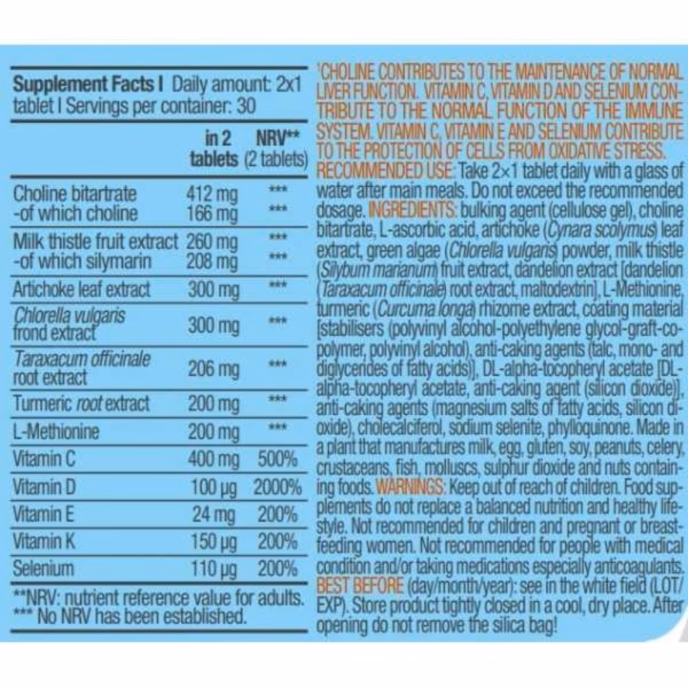 BioTechUSA Liver Aid Tablets (60 Tablets) 4