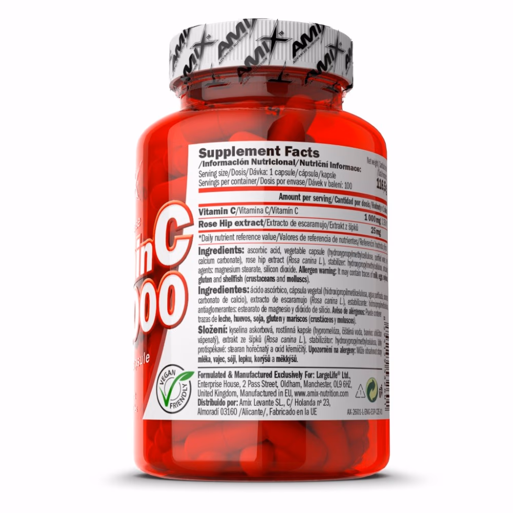 Amix Green Day Vitamin C 1000mg -60 Capsules 2
