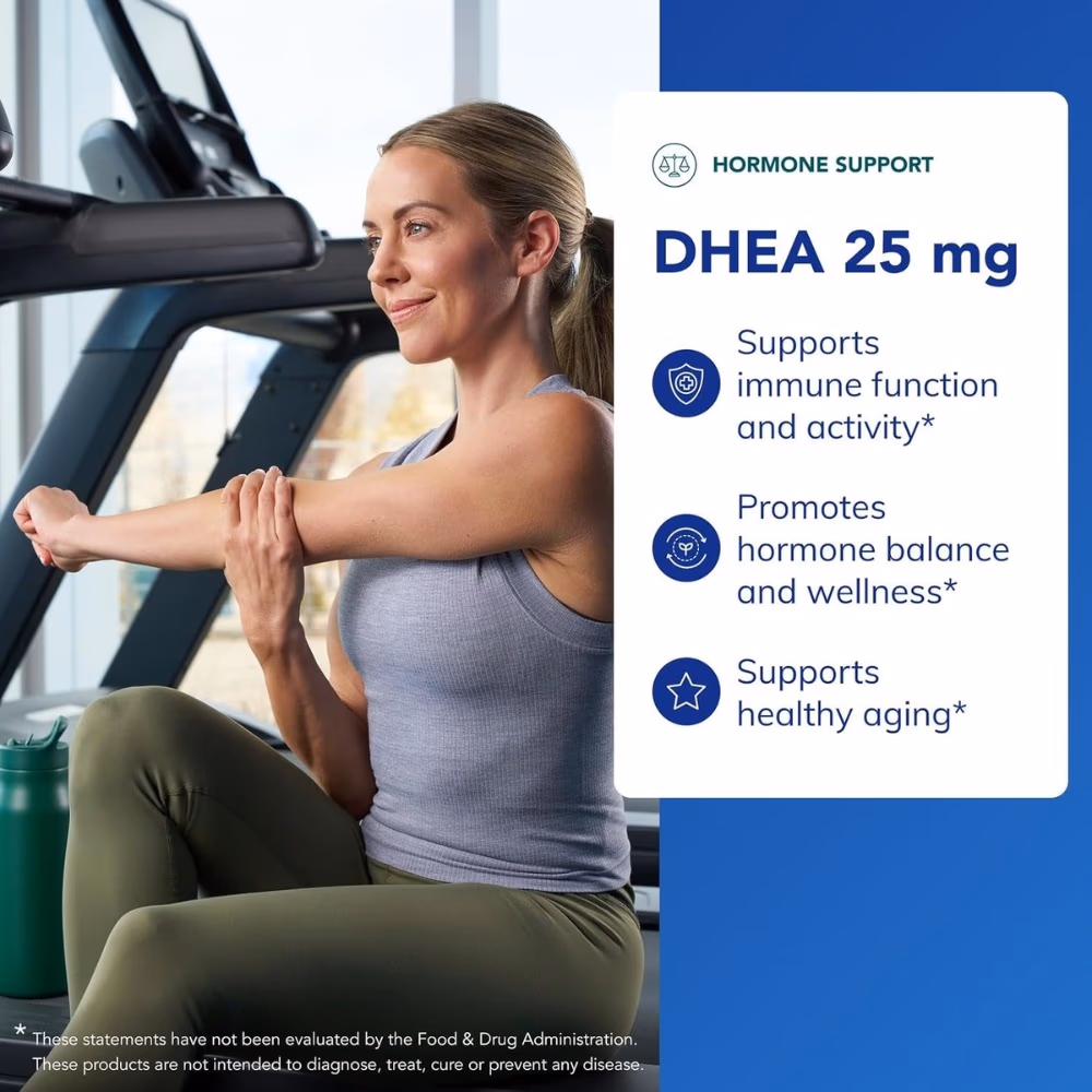 Pure Encapsulations DHEA 25mg-60 Capsules 3