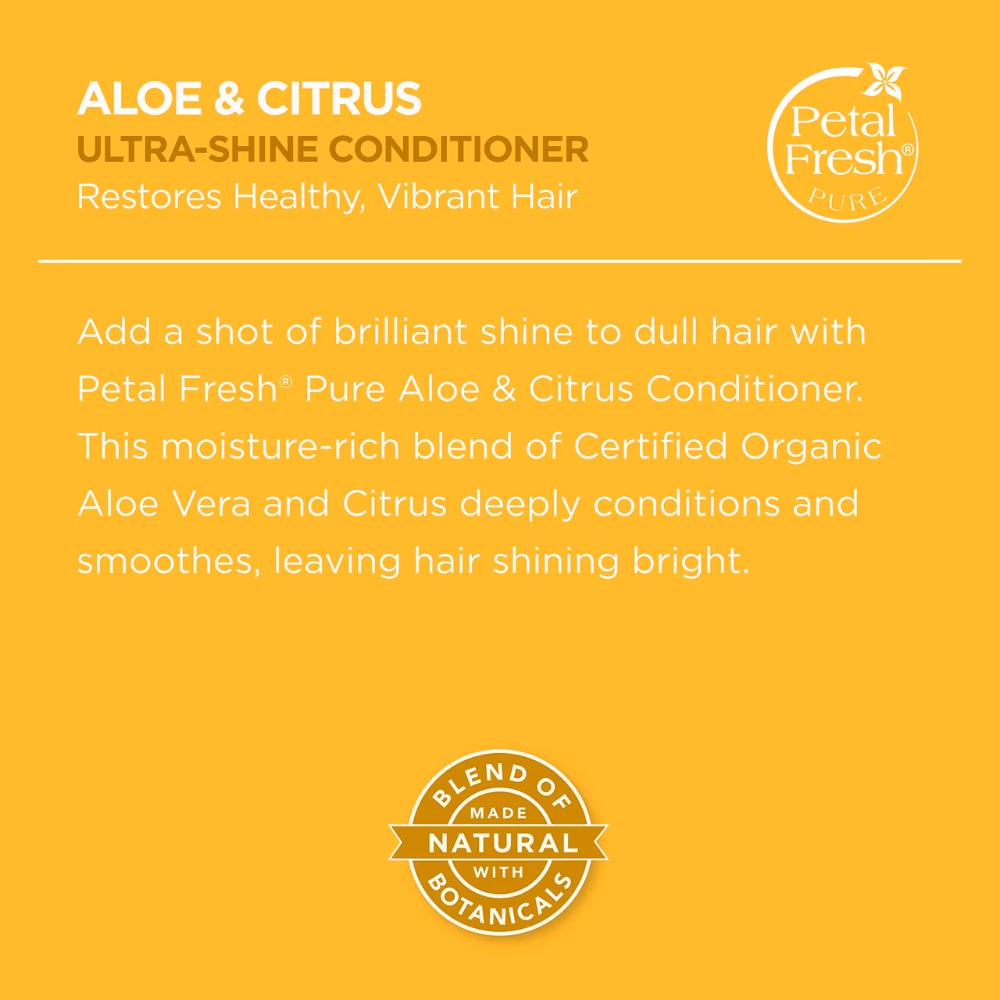 Petal Fresh Aloe & Citrus Conditioner 355ml 2