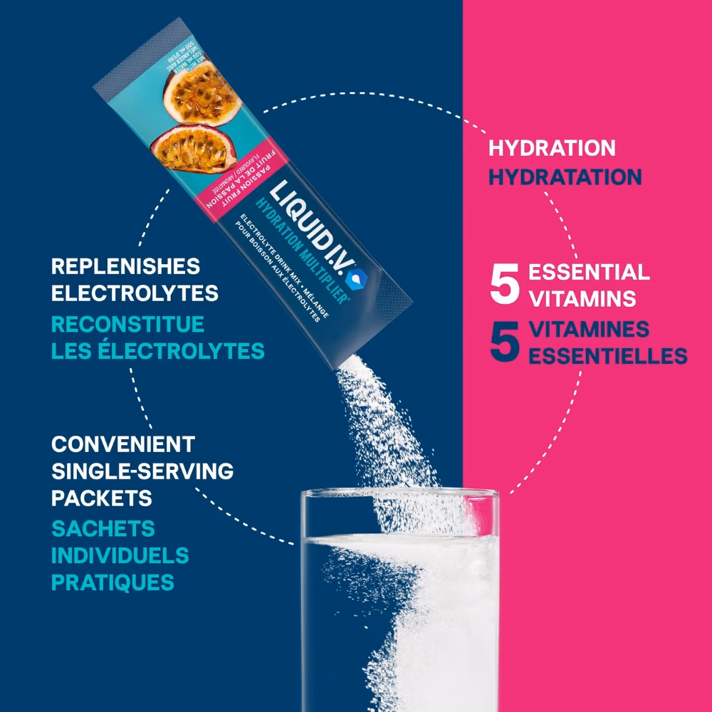 Liquid I.V. Hydration Multiplier Passion Fruit - 6 Sachets 2