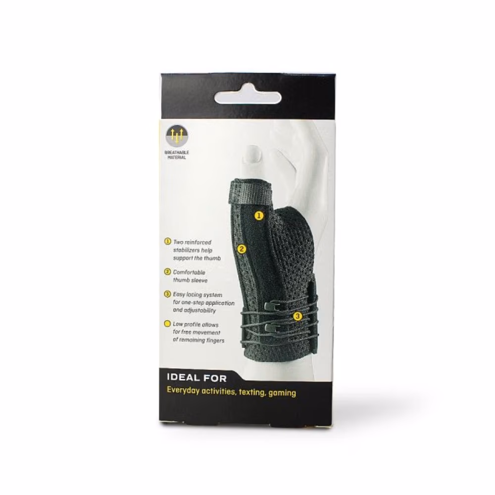 3M Futuro Thumb Deluxe Stabilizer (45844) - Large/XL Size - 1 Thumb Stabilizer (Black Color) 4