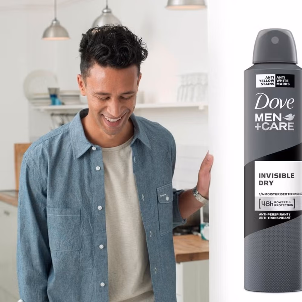 Dove Men+Care Invisible Dry Deo Spray 250ml 3