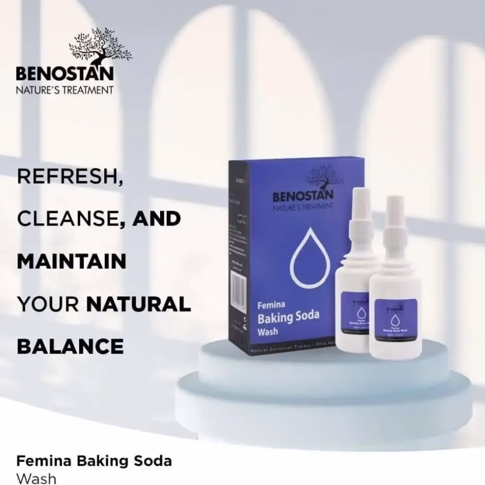 Benostan Femina Baking Soda Wash 150ml 2