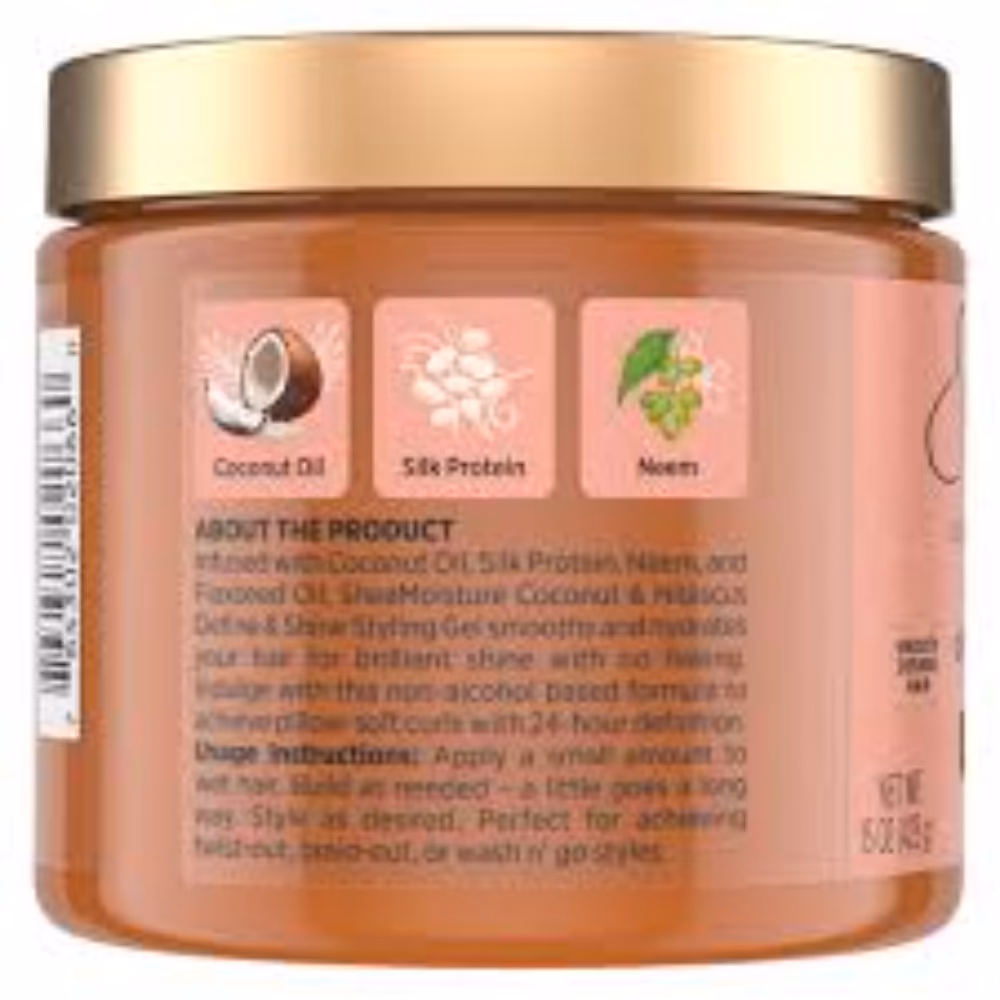 Shea Moisture Coconut and Hibiscus Defining Styling Gel 425g 3