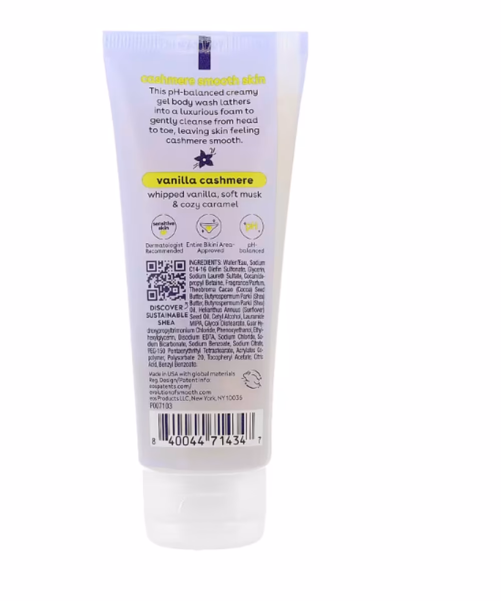 EOS Cashmere Vanilla Body Wash 74ml 2