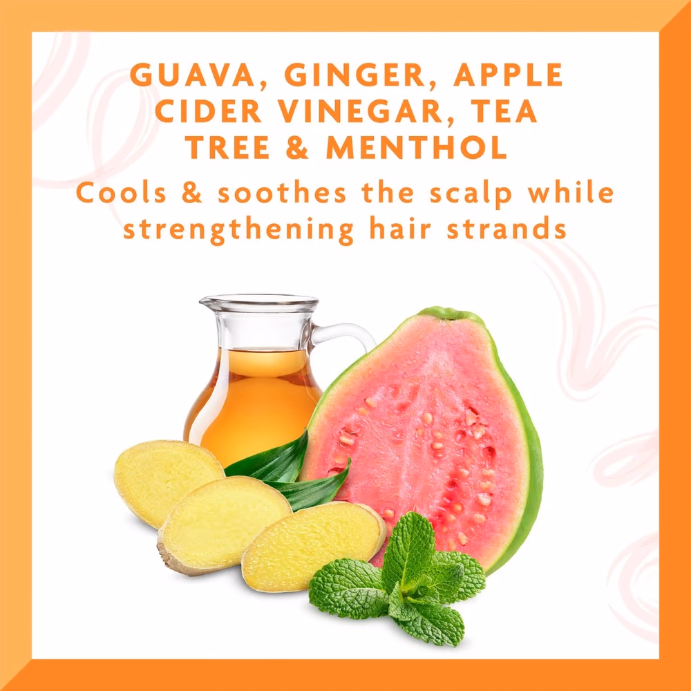 Cantu Guava and Ginger Scalp Relief Shampoo 400ml 2