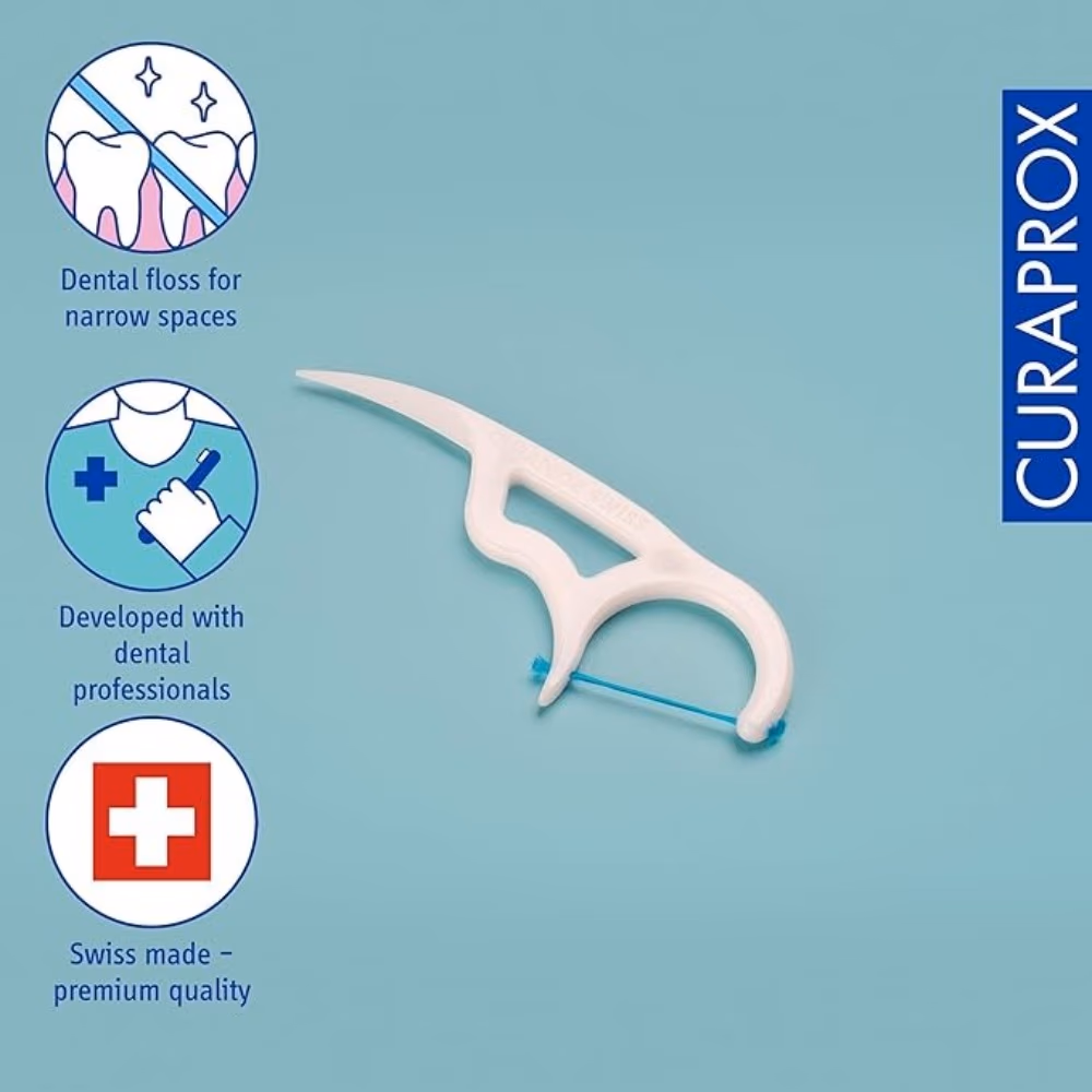 Curaprox DF 967 Floss Picks – Pack of 30 4