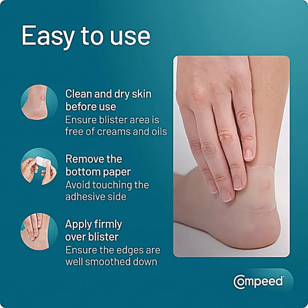 Compeed Sports Heel Blister Plasters (Pack of 5) 2