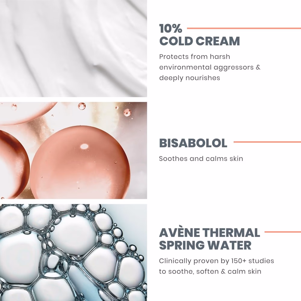 Avène Cold Hand Cream Concentre 50ml - Hydrating & Repairing Treatment for Dry, Cracked Hands 5