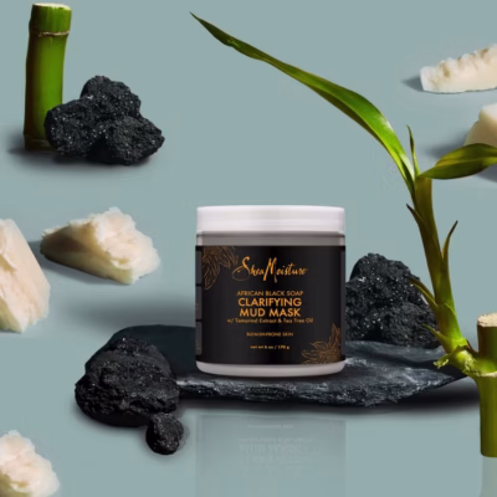 Shea Moisture African Black Soap Clarifying Mud Mask 170g 4