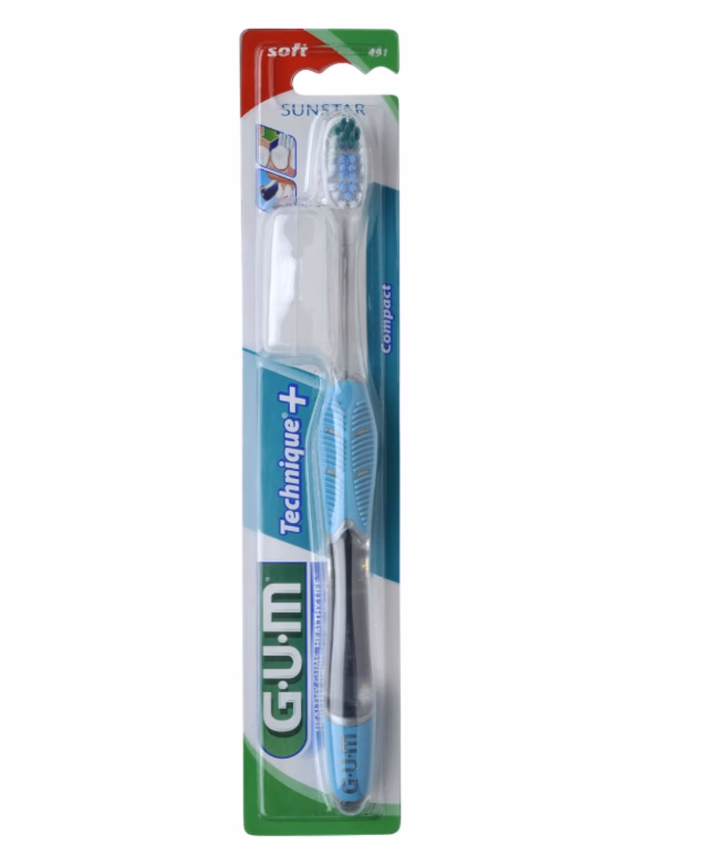 GUM Technique+ Toothbrush (491) Soft - Assorted Color 5