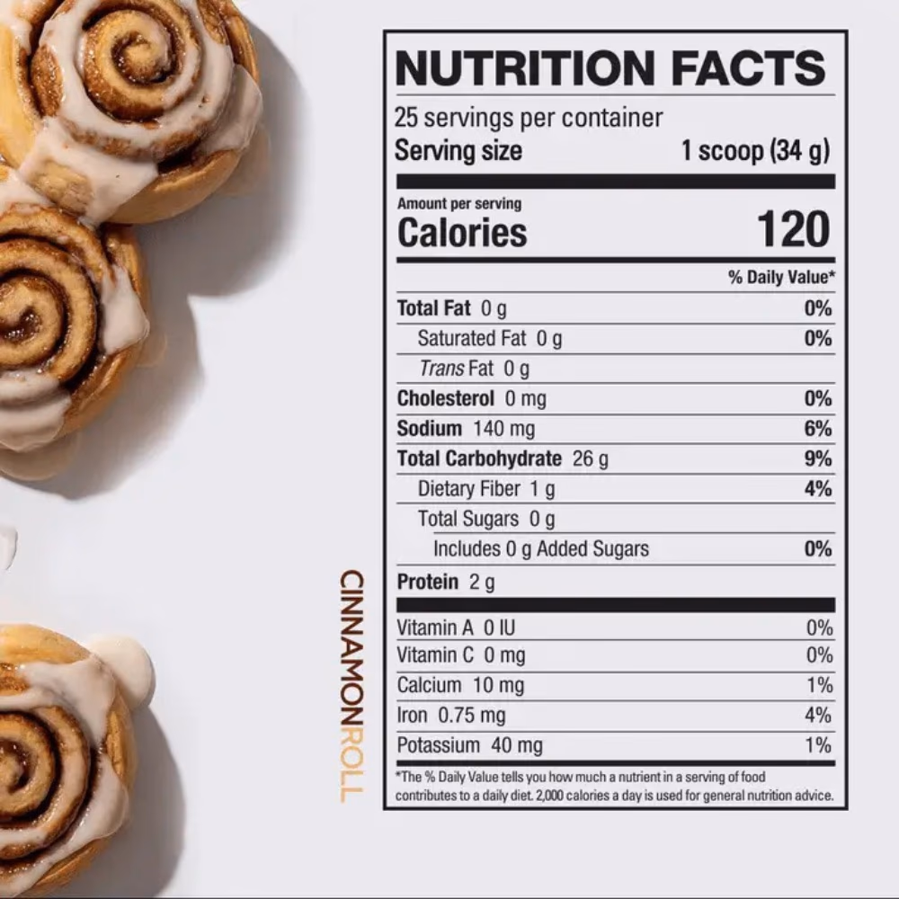 Elev8 Creamy Rice Cinnamon Roll 875G 2