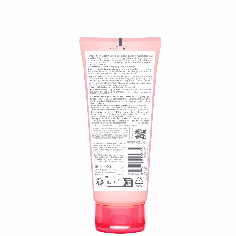 Bioderma Sensibio Cleansing Foam Gel 100Ml 2