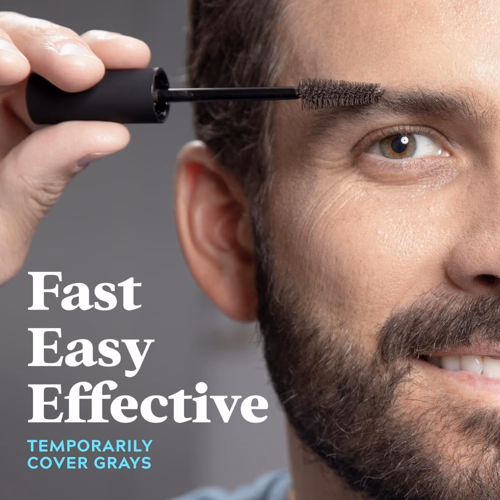 Just For Men 1-Day Beard & Brow Color Dark Brown Black 9g 3