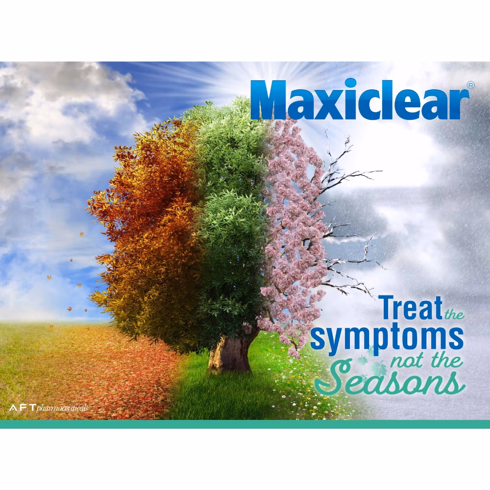 Maxiclear Hayfever And Sinus Relief Tablets 30s 4