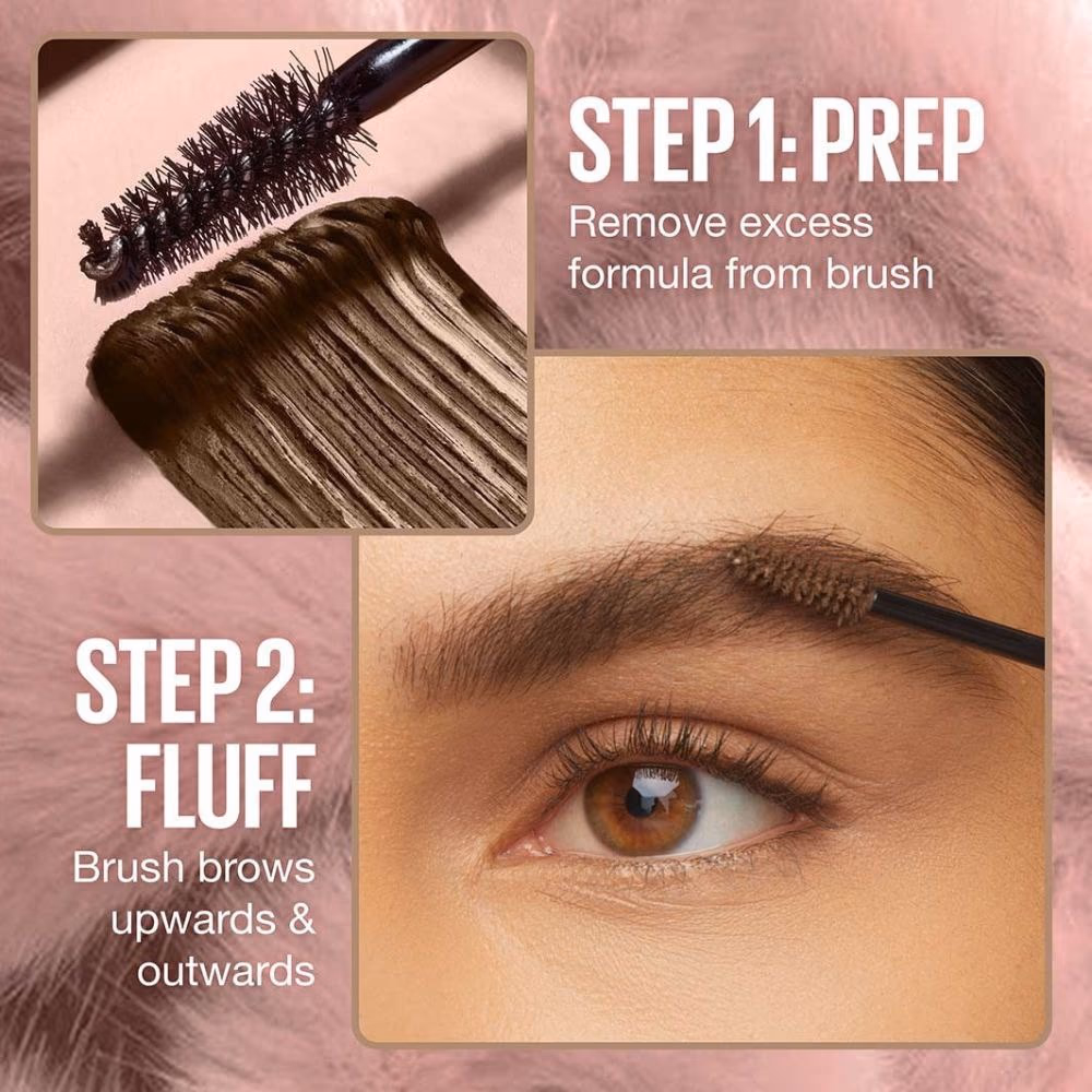 Maybelline Super Fluff Brow Mousse 257 Medium Brown 3