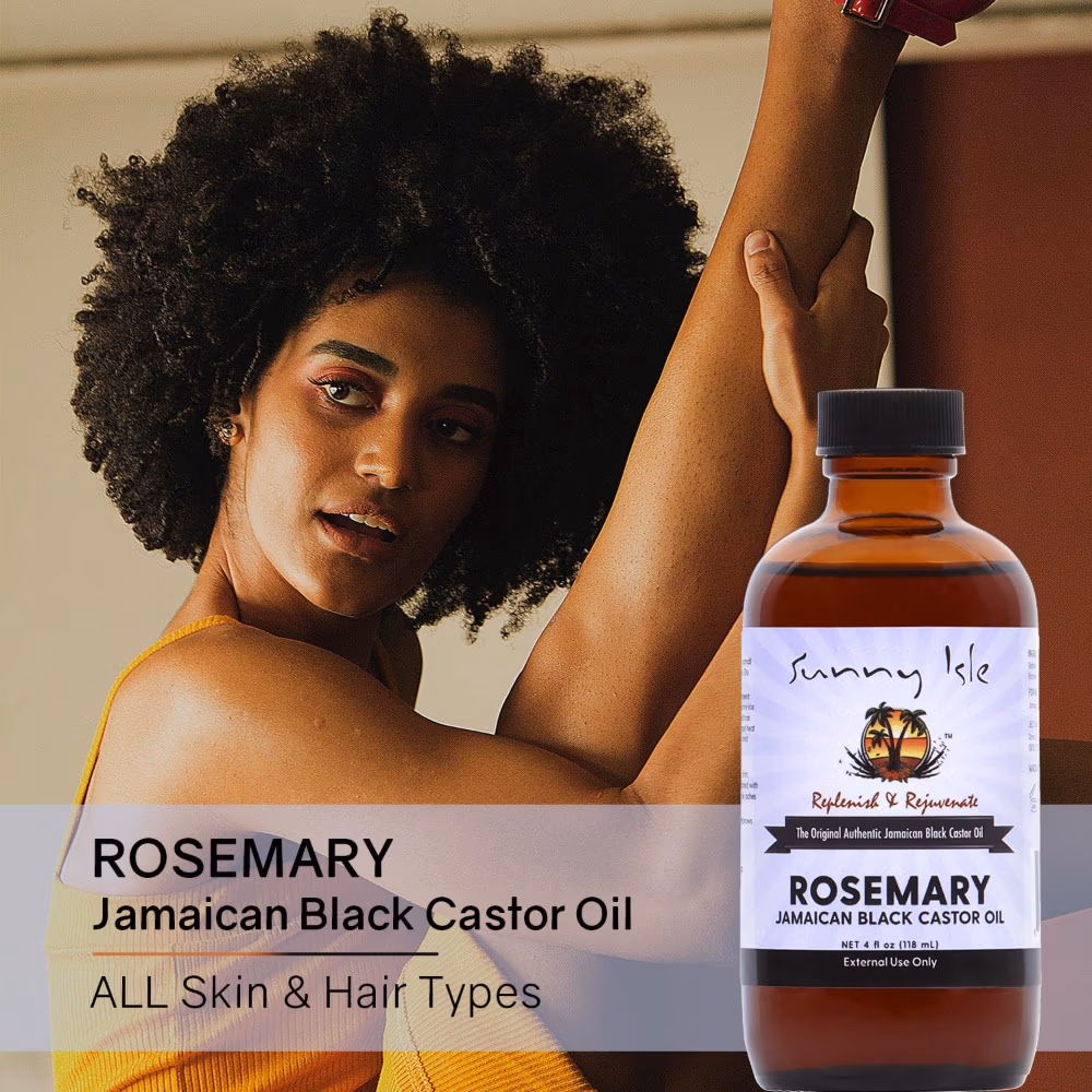 Sunny Isle Rosemary Oil 4 oz 3