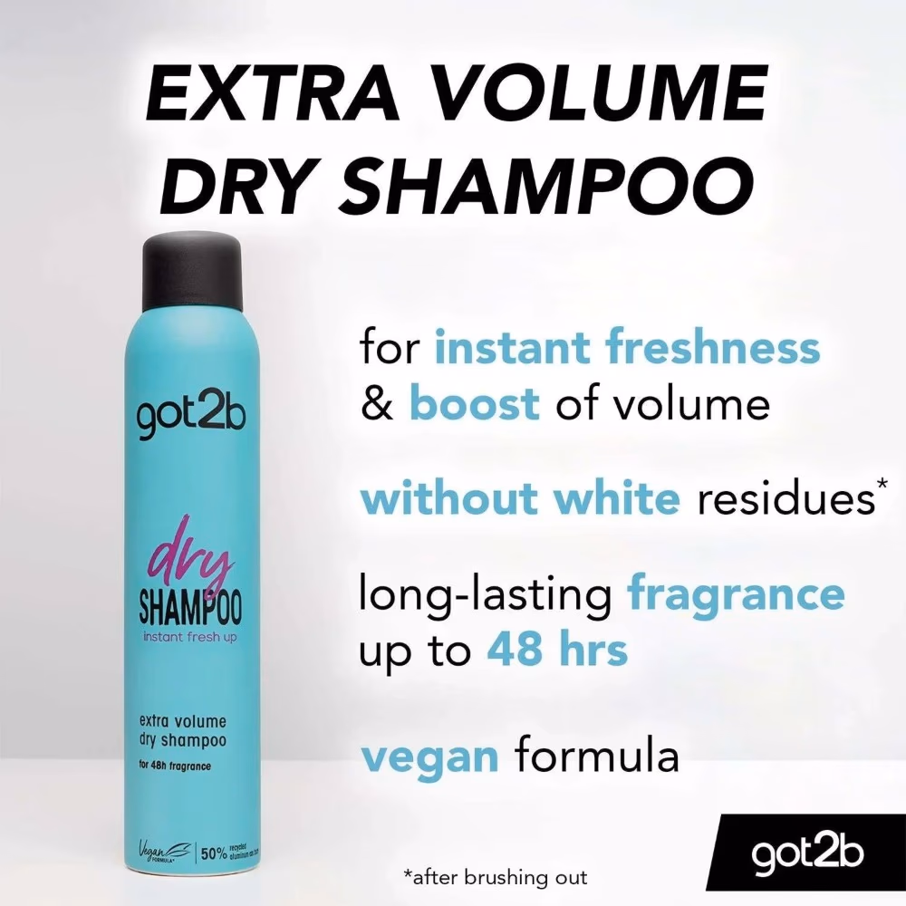 Got2b Schwarzkopf Fresh It Up Dry Shampoo – Breezy Tropical (200ml) 4