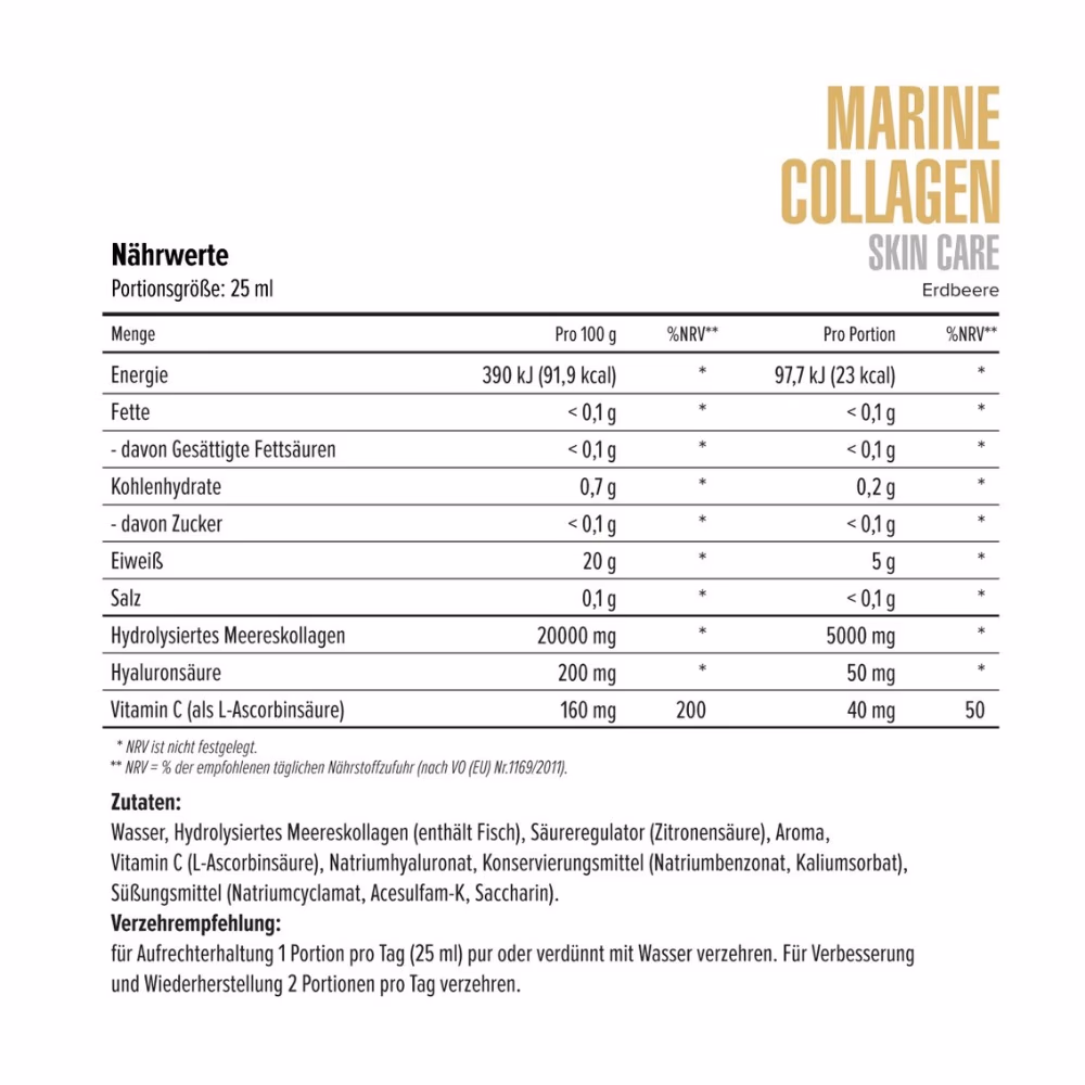 Maxler Marine Collagen Shot Strawberry 14x25ml 4