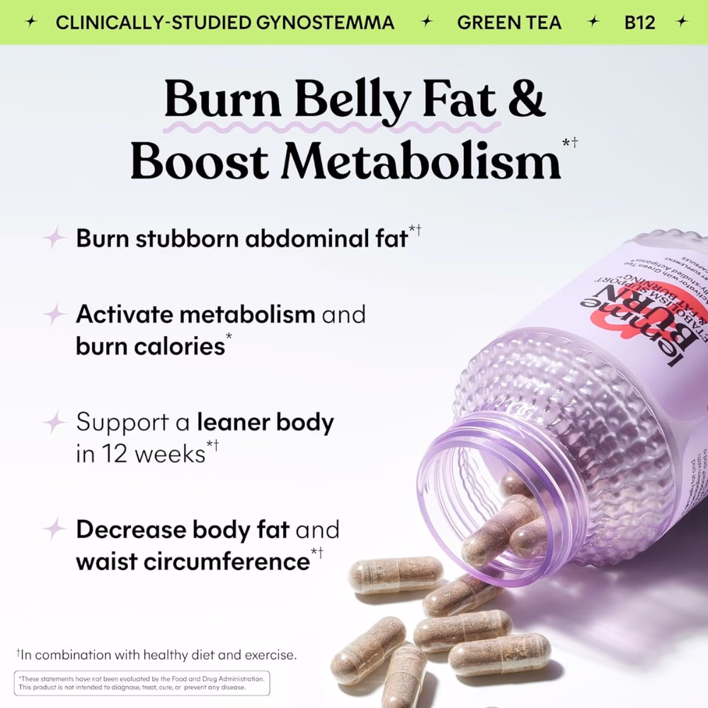 Lemme Burn Metabolism and Belly Fat Burner 60 Capsules  2