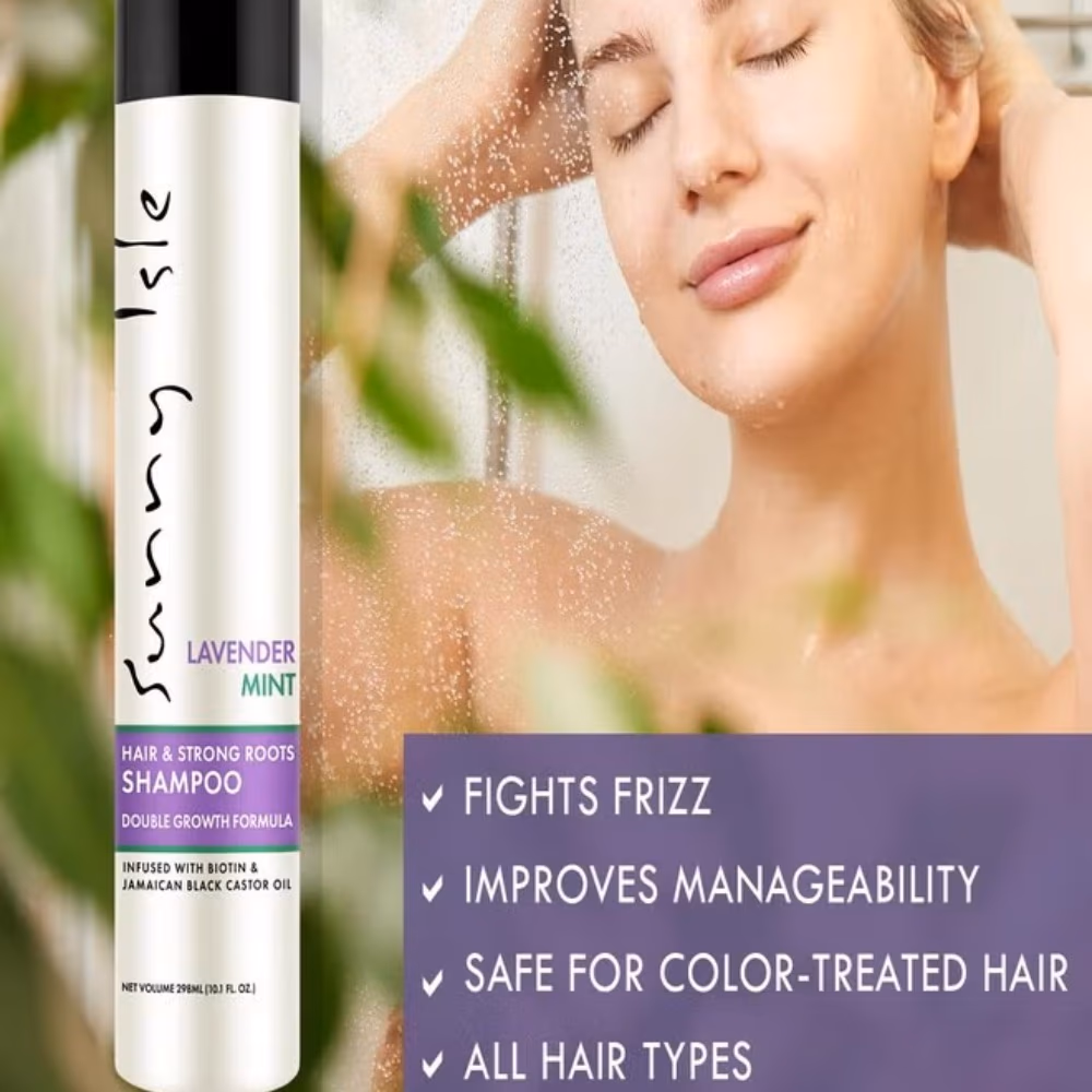 Sunny Isle Lavender Mint Shampoo 298ml 3