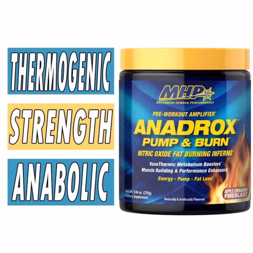 MHP Anadrox Pump & Burn Apple Cinnamon (279g) 4