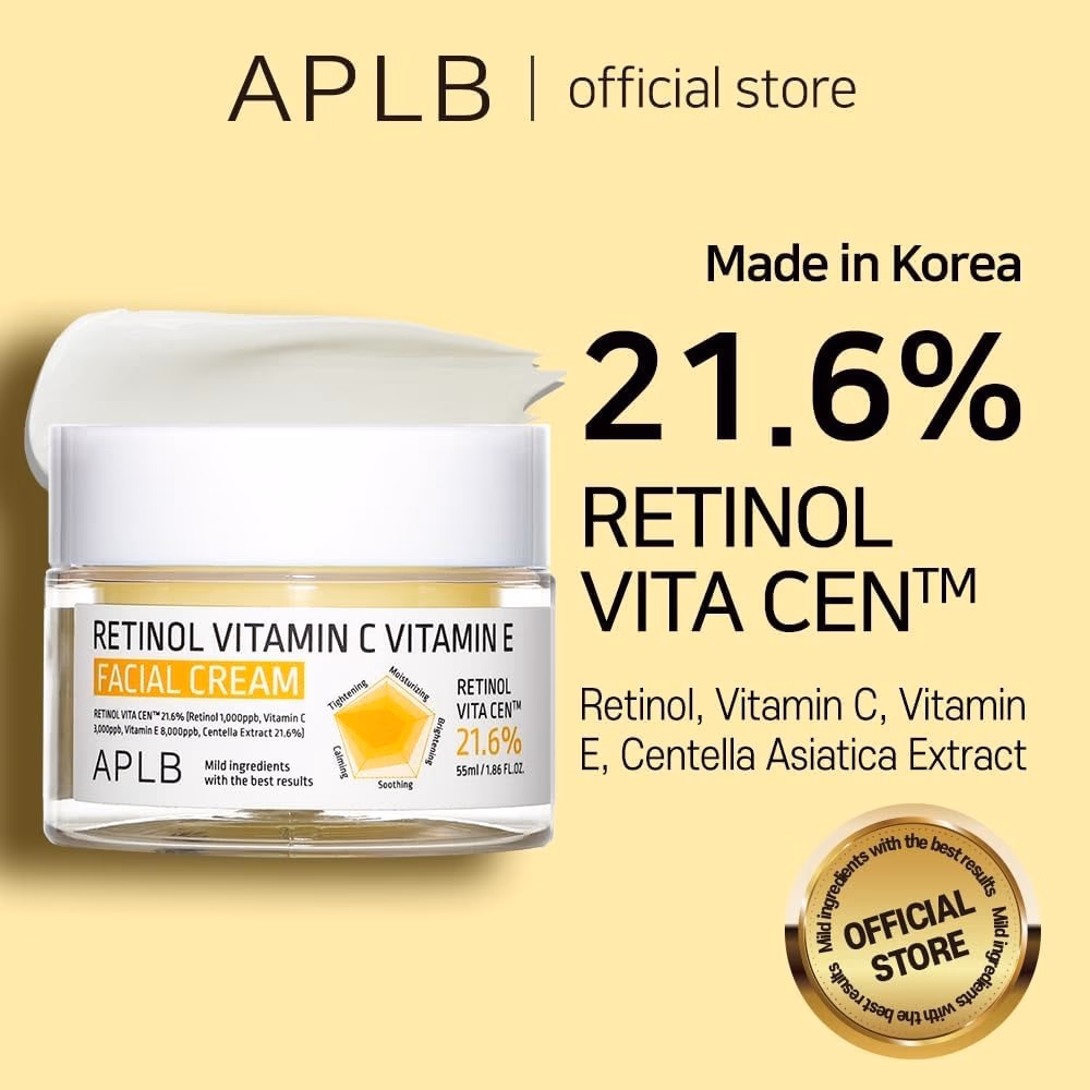 APLB Retinol Vitamin C And E Facial Cream 55ml 2