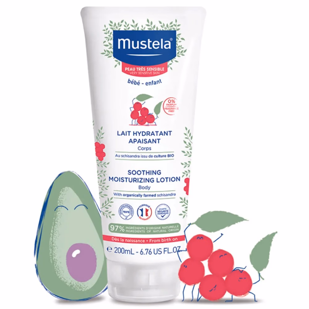 Mustela soothing moisturizing lotion 200 ml 3