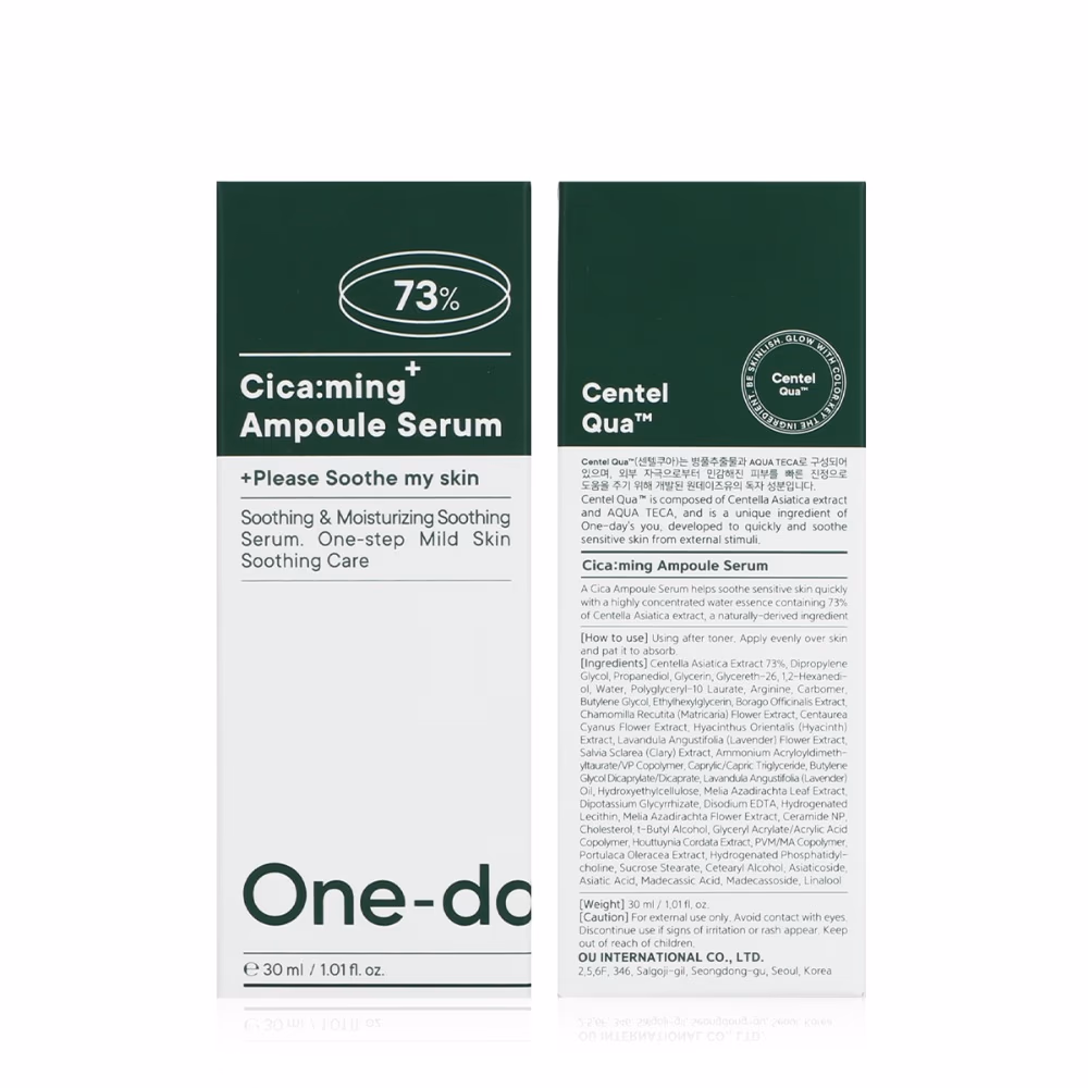 One Day’s You Cicaming Ampoule Serum 30ml 5