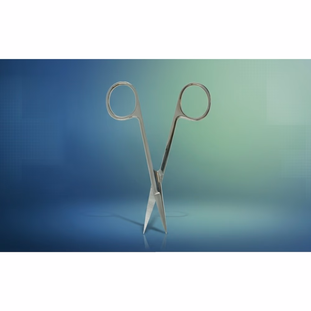 Bromed Iris Scissor Straight 12cm 2