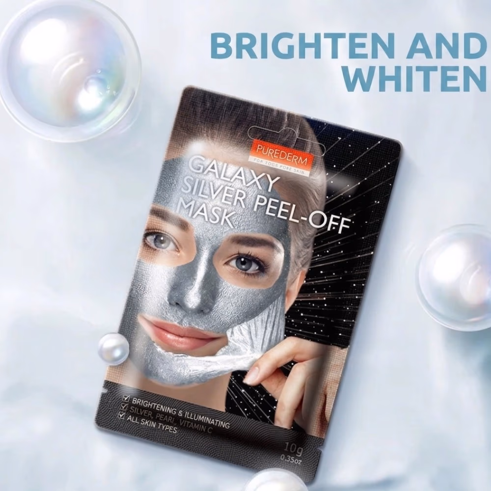 Purederm Galaxy Silver Peel-Off Mask 10g ADS-474 2