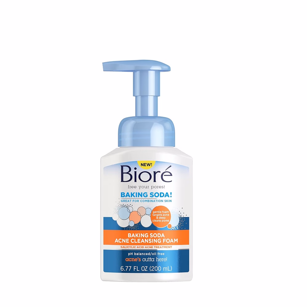Biore Baking Soda Acne Cleansing Foam 200Ml 4