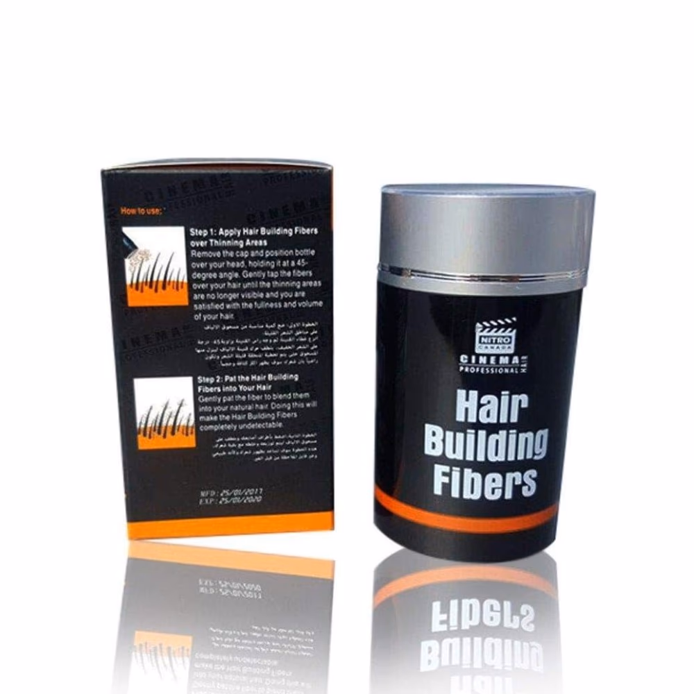 NITRO Hair Building Fibers Dark Brown 22g  2