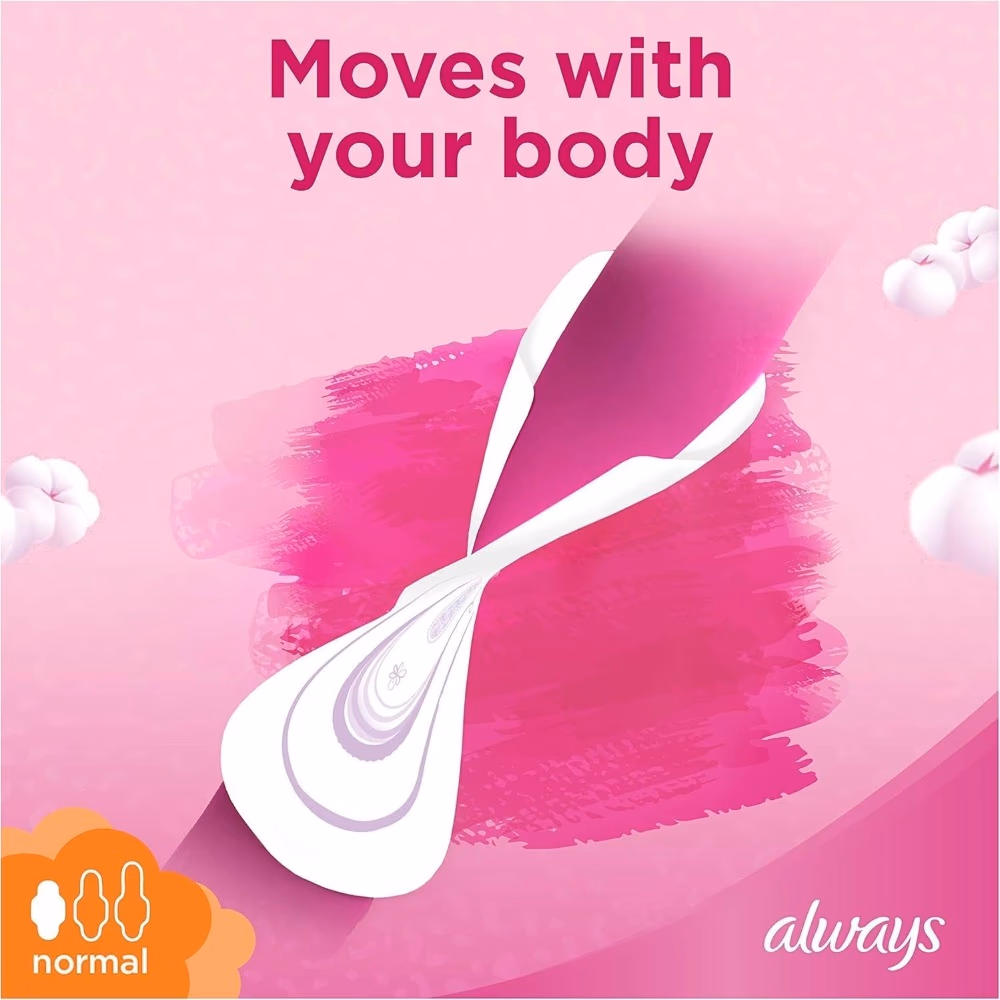 Always Cotton Soft - Ultra Thin Normal Pads with Wings - 10 Pads 4