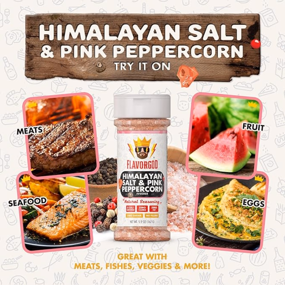 FlavorGod Spice Himalayan Salt Peppercorn 167g 4