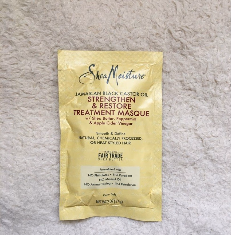 Shea Moisture Jamaican Black Castor Oil Masque 57g  3