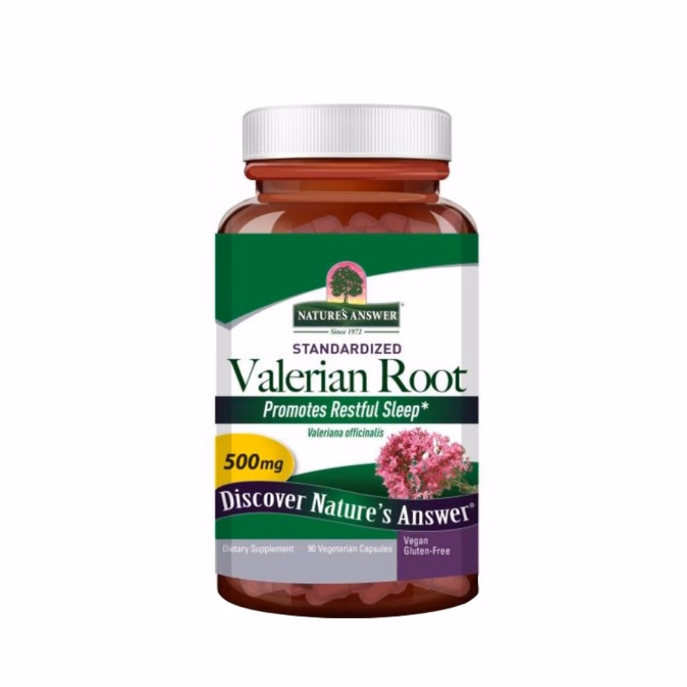 Natures Answer Valerian Root 500mg-90 Capsules 2